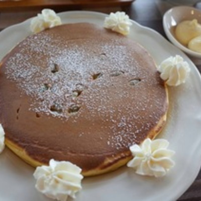 かぼちゃホットケーキ(きつねとはちみつ)