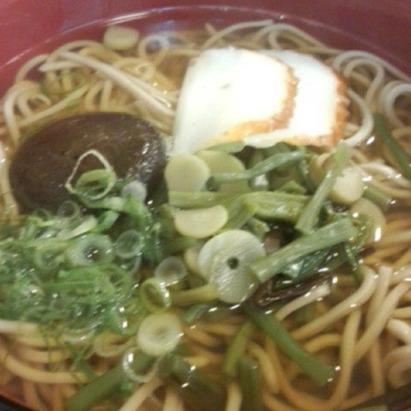 山菜蕎麦(くらま温泉 )