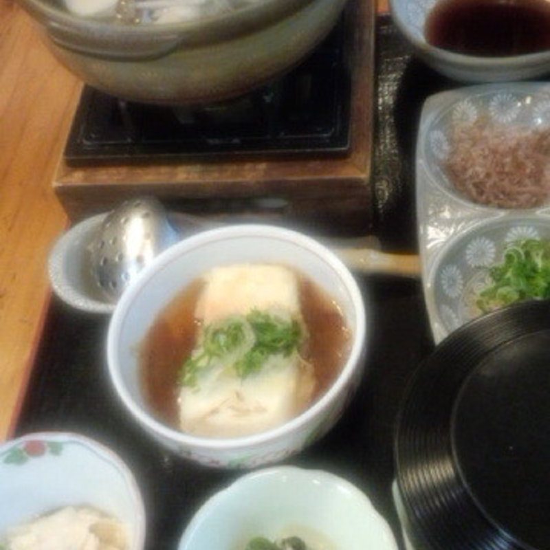 湯豆腐御膳(くらま温泉 )