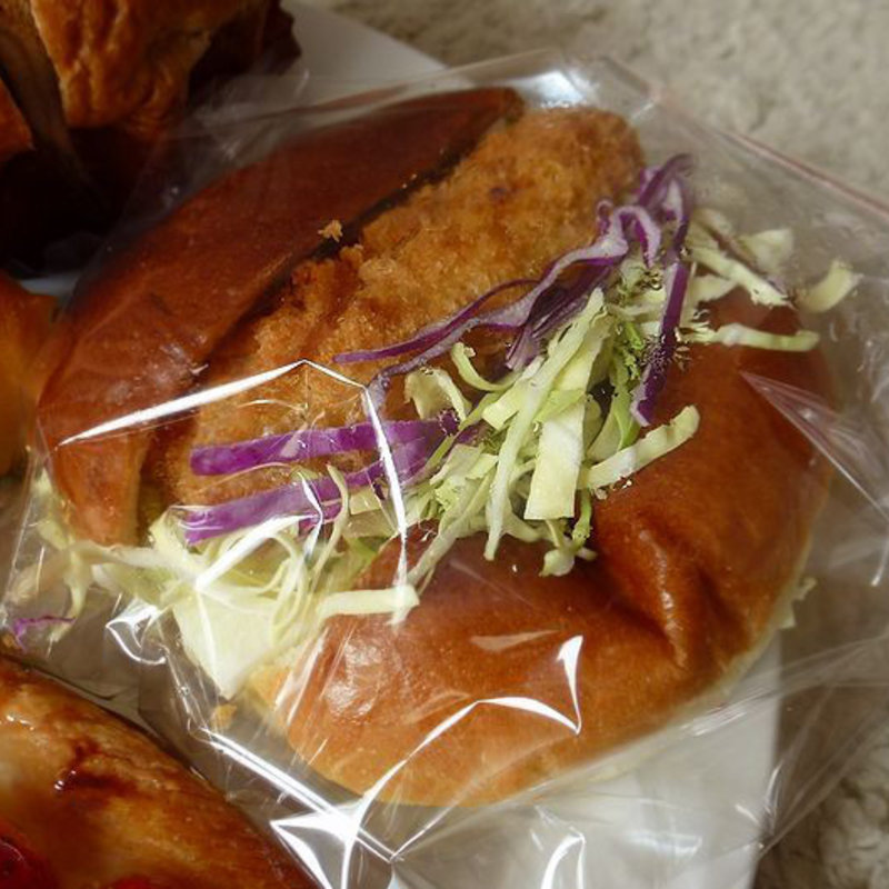 男爵コロッケバーガー(くるみのランプ)