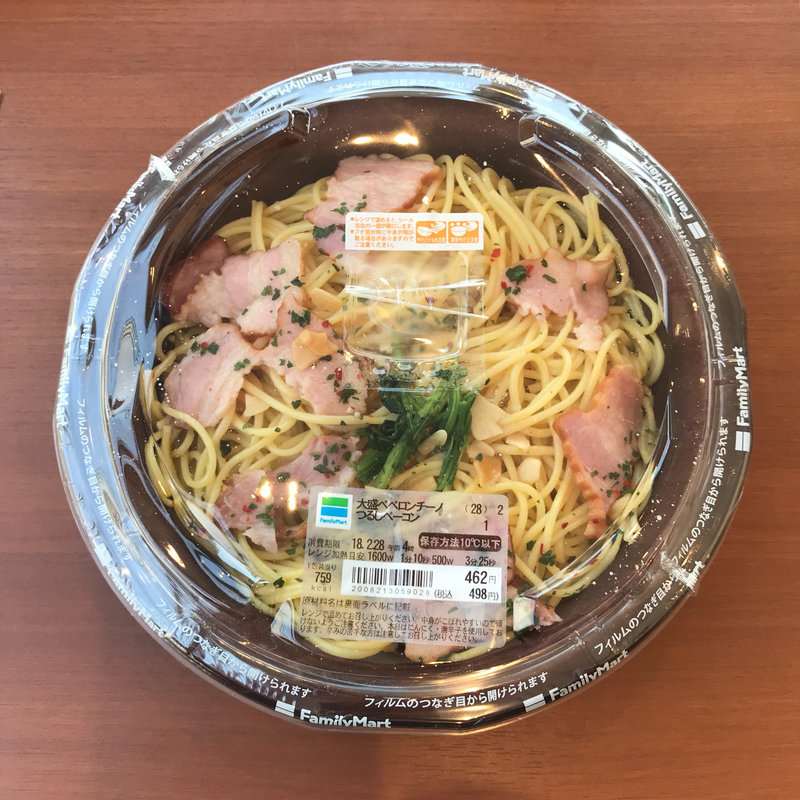 大盛ペペロンチーノ（つるしベーコン）(ファミリーマート 山中通り店 （FamilyMart）)