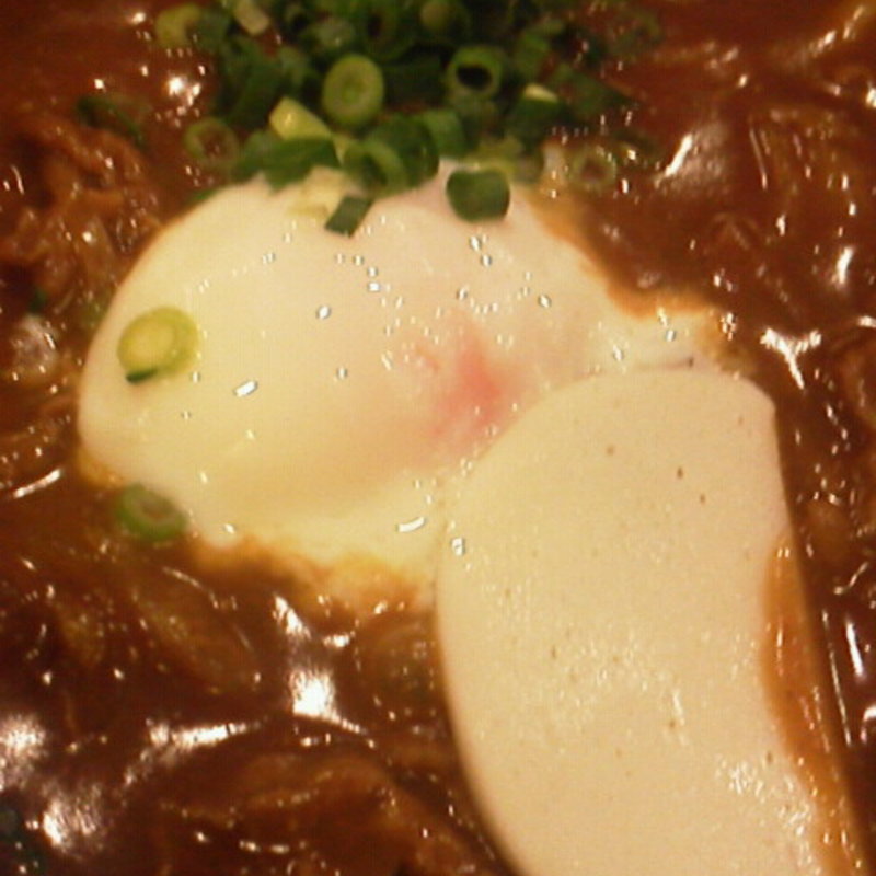 カレーうどん(手打ちうどん　こんぴら茶屋)