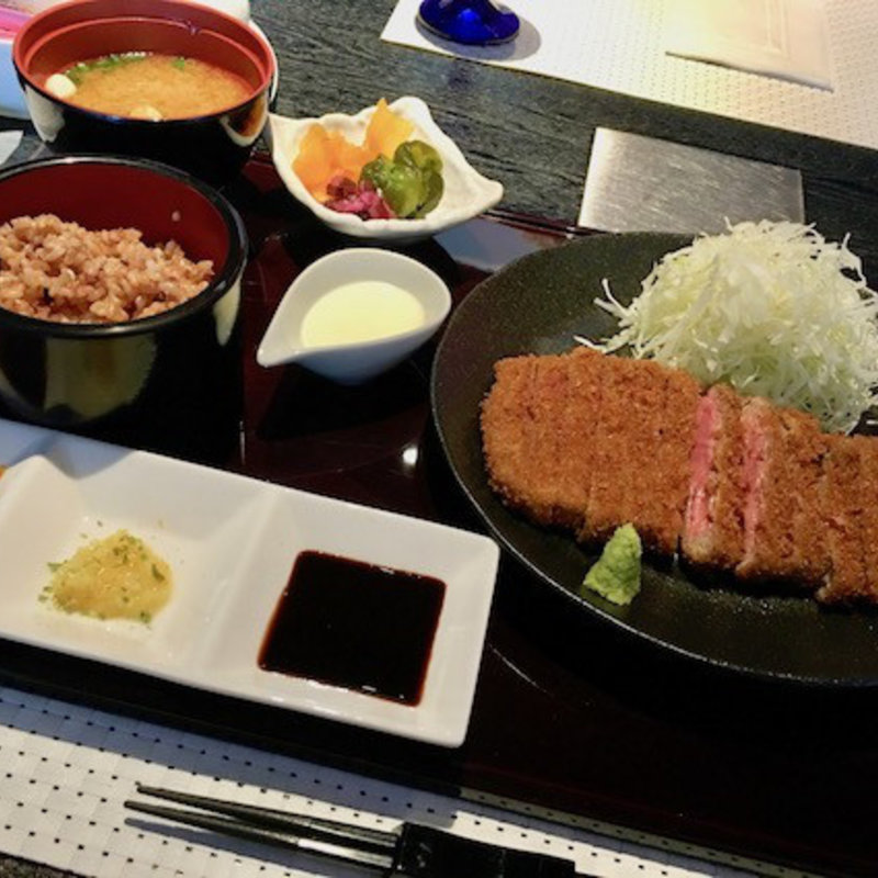 牛カツ御膳(ザ　シー （THE sea）)