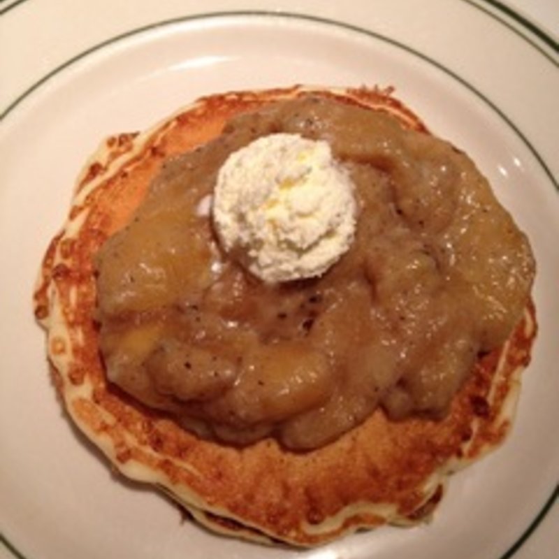 ゴルゴンゾーラアップルパンケーキ(THE SMILE ルミネエスト新宿店)