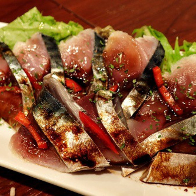 自家製しめさば(SEAFOOD STAND PACIOREK HANATARE 横浜東口店)