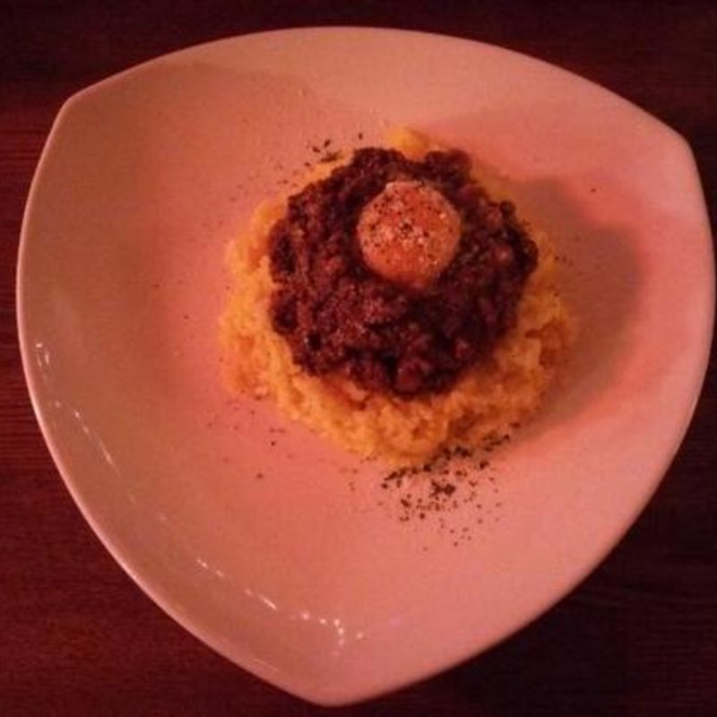 レッドホットチリペッパー・卵黄のせひよこ豆のキーマカレー(The Modern Lovers)