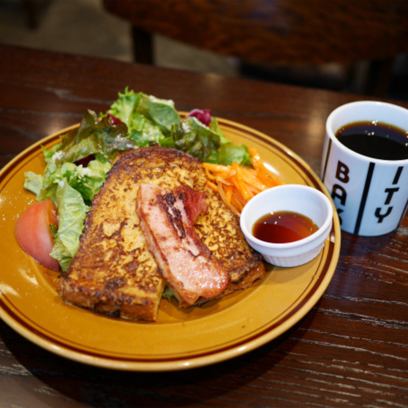フレンチトーストセット(THE CITY BAKERY アトレ品川)