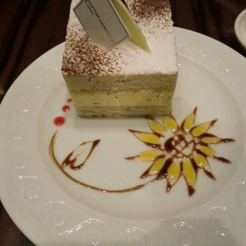 バタークリームのケーキ(ザ・ラウンジ ＆ ザ・バー／ウェスティンホテル東京)