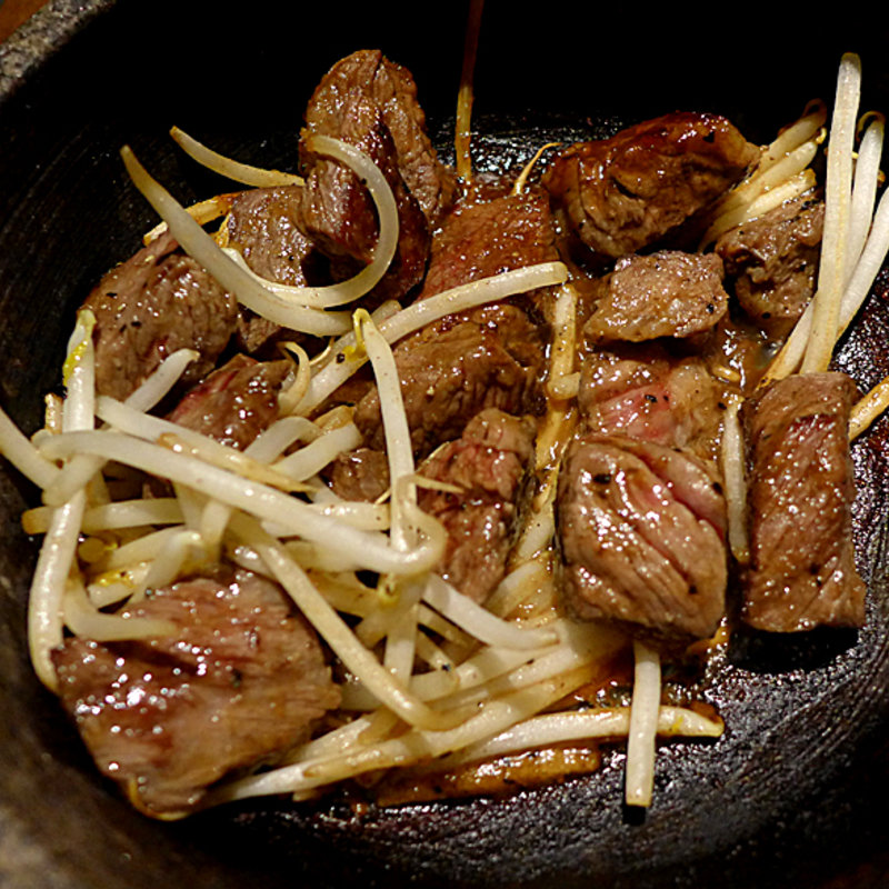 地獄のサイコロステーキ(ザ・ロックアップ 広島店 )