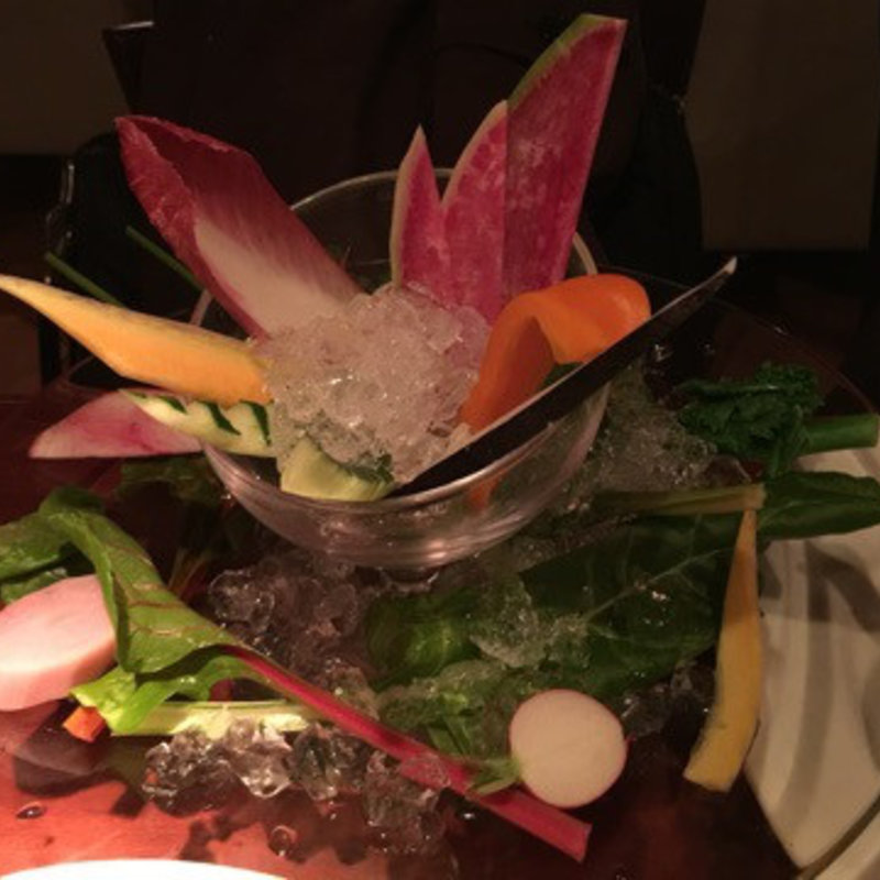 彩お野菜のバーニャカウダ(ザ・ワインバー 新宿住友ビル店 （THE WINE BAR）)