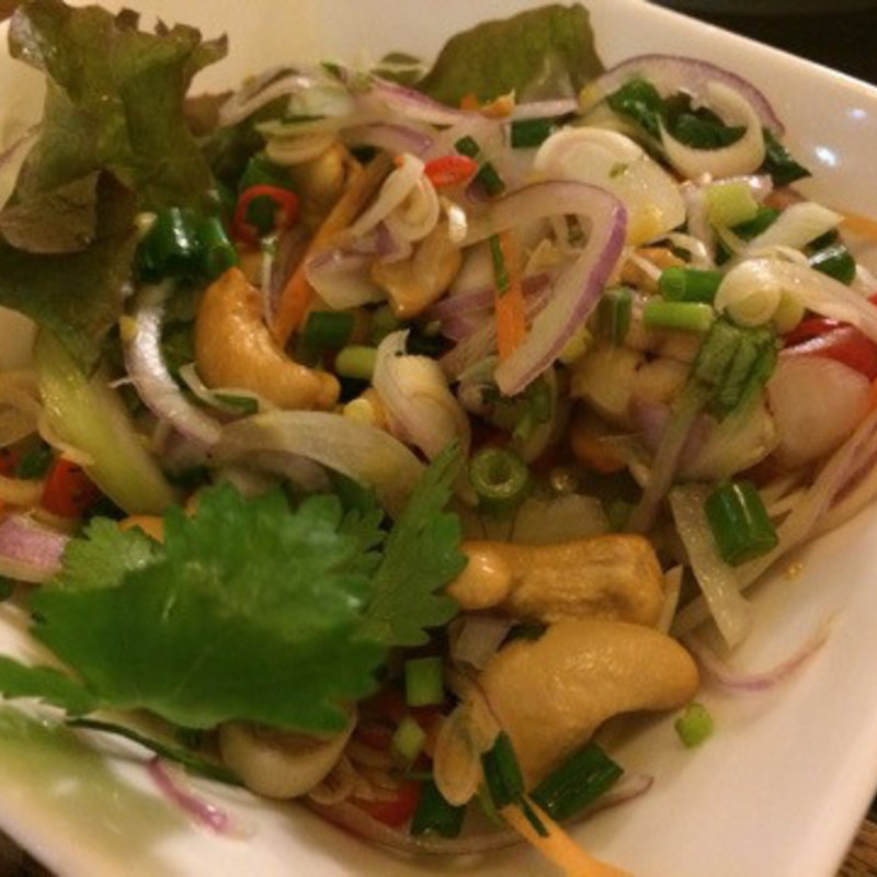 カシューナッツの炒め物(サイアム大通店)