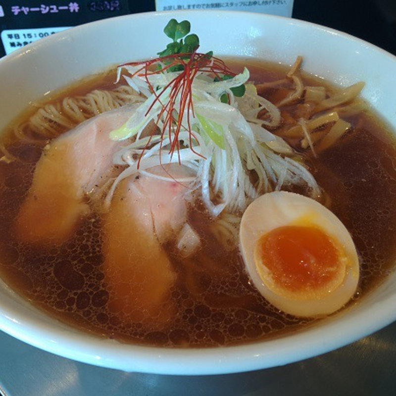 冷たい平子の旨味ソバ(さいころ )