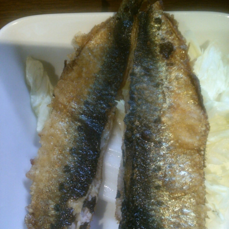 いわし天婦羅(さかなでいっぱい魚屋さんの居酒屋)
