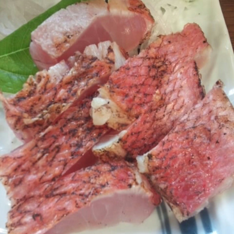 きんめ刺身(さかなでいっぱい魚屋さんの居酒屋)