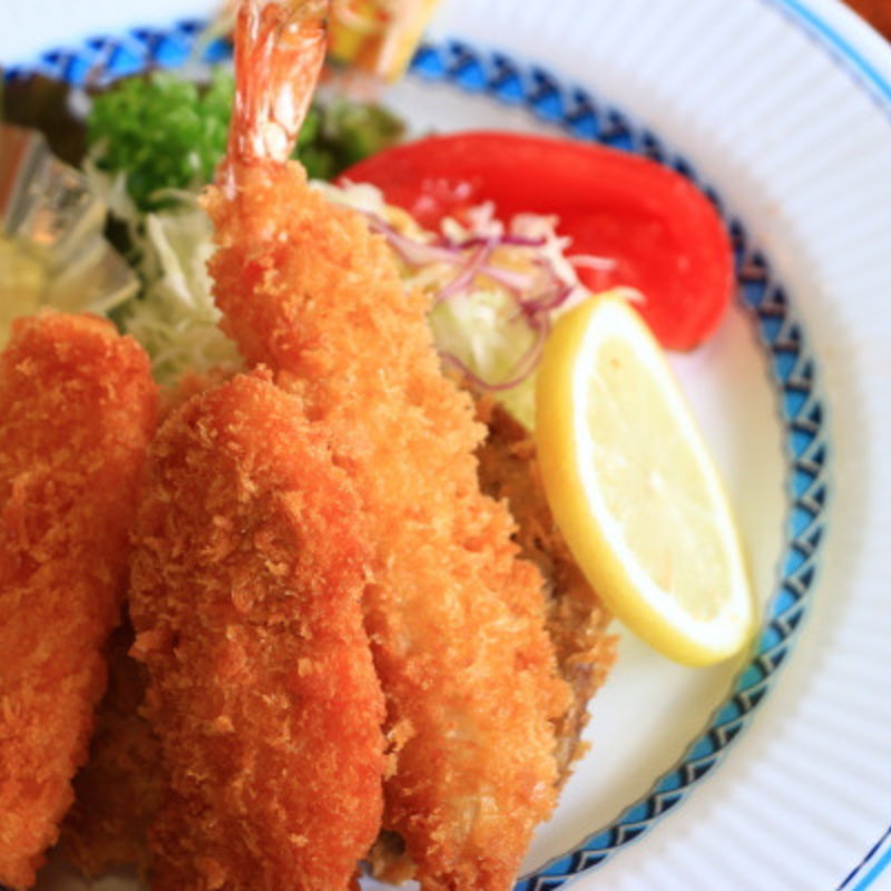 海鮮フライ定食(さかな大食堂 渚 )