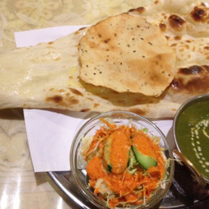 ほうれん草チキン（ランチパスポートメニュー）(サガルマータ)