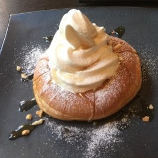 CAKE SET（焼きクロワッサンドーナツ メープル）(さくら珈琲 岐阜岩地店 )
