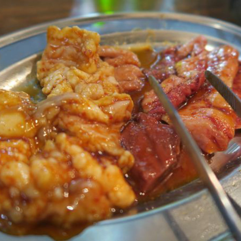 5種盛り(焼肉 さすらいのカンテキ 明石魚の棚酒場 明石市)