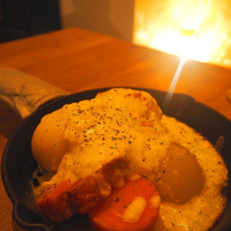 冬野菜のクリームグラタン(サックスブルーダイナー)