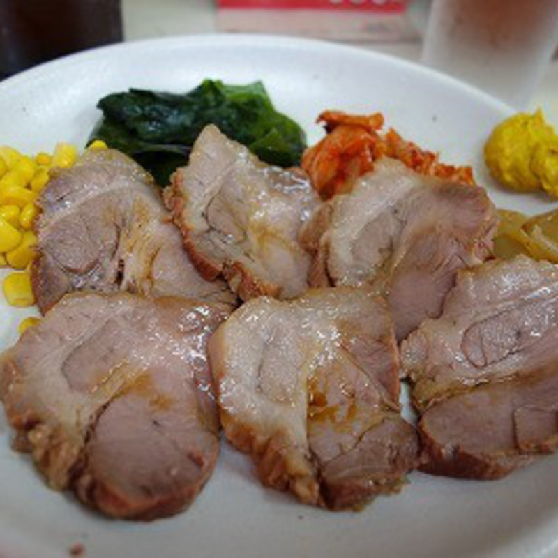 チャーシュー中(サッポロラーメンクマさん)