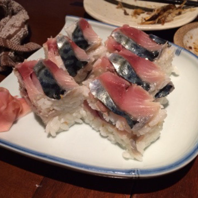 鯖寿司(さば銀 八重洲店)