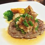 牛肉100％のおろしそバーグ