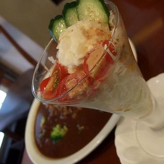 サラダパフェ(サン・フカヤ 新天町本店 （Sun FUKAYA　COFFEE&CAKE）)