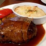 牛巻き手ごねハンバーグ(サン・フカヤ)