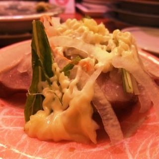 鴨肉(回転寿司 さんきゅう杭全店)