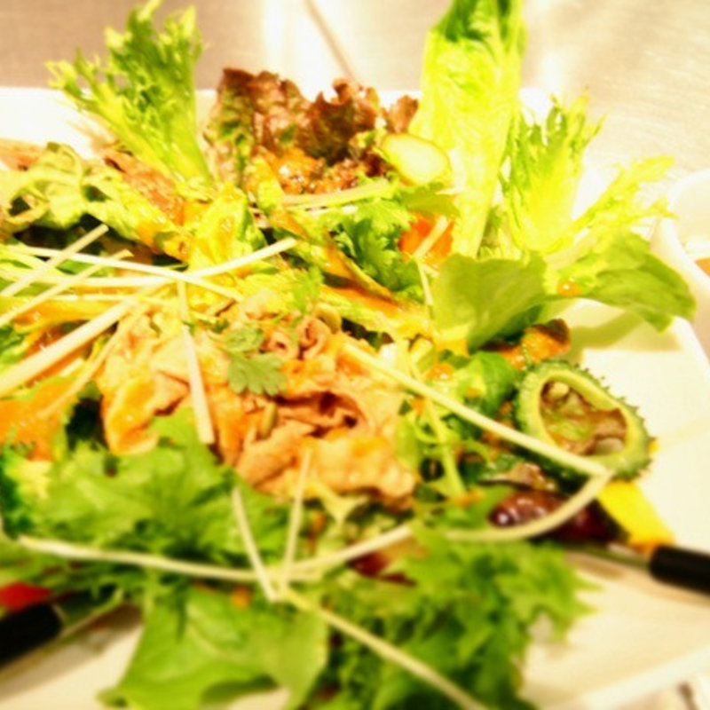 豚しゃぶパスタランチ(サンクスネイチャー 恵比寿店 （ThanksNature）)