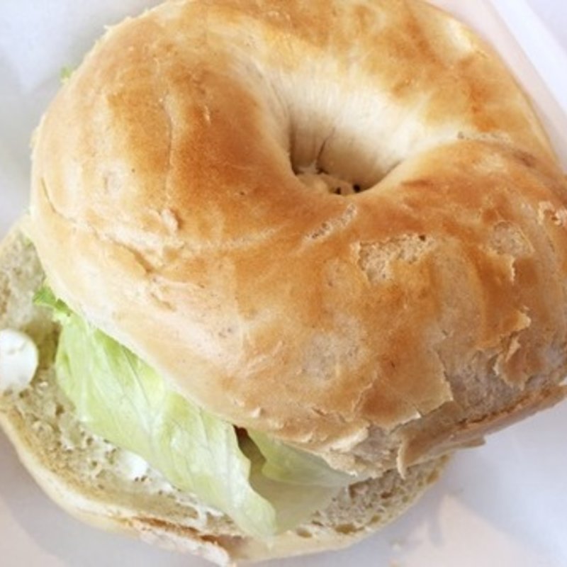 ベーグルサンド（ポテトサラダ）(サンポ珈琲 松戸八ヶ崎店)