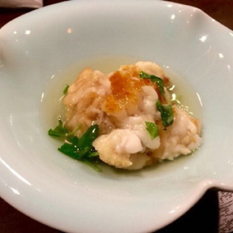 白子のソテー あんかけ(さんろくぼう)