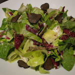 Salade de truffe vinaigrette de GENIES 黒トリュフのサラダ GENIESドレッシング