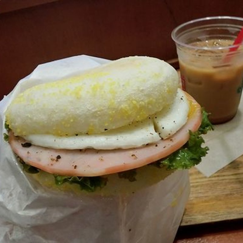 ハム＆半熟たまご(シアトルズベストコーヒー 天神)