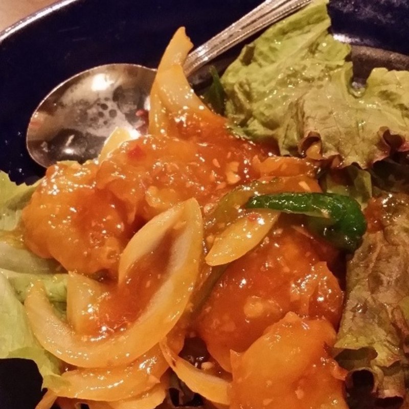 エビチリ(しあわせ料理 萬てん 京橋店)