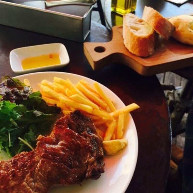 ステーキランチ(シェアードテラス 外苑いちょう並木店)