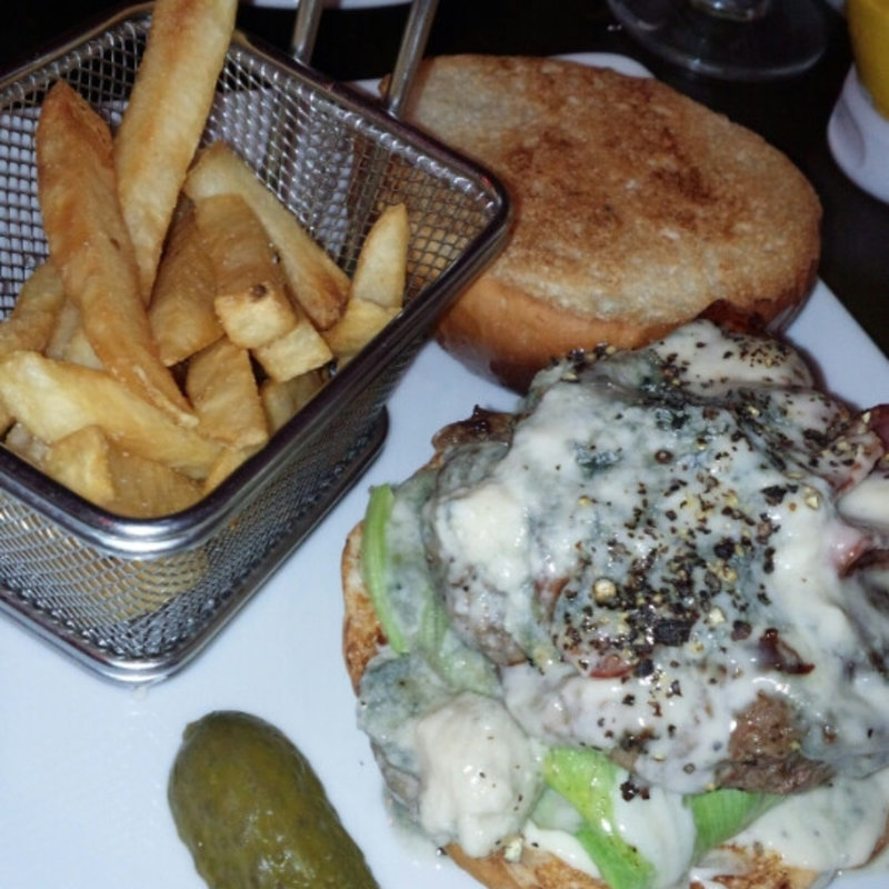 ブルーチーズベーコンバーガー(シェイクツリー バーガー＆バー （shake tree burger&bar）)