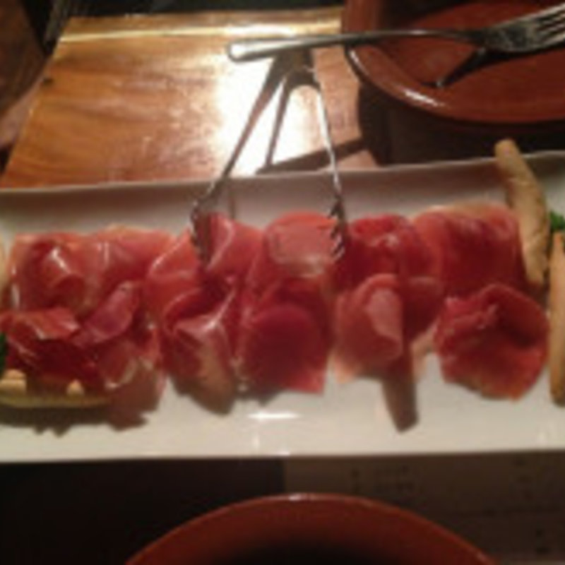 生ハム盛り合わせ(しぇりークラブ)