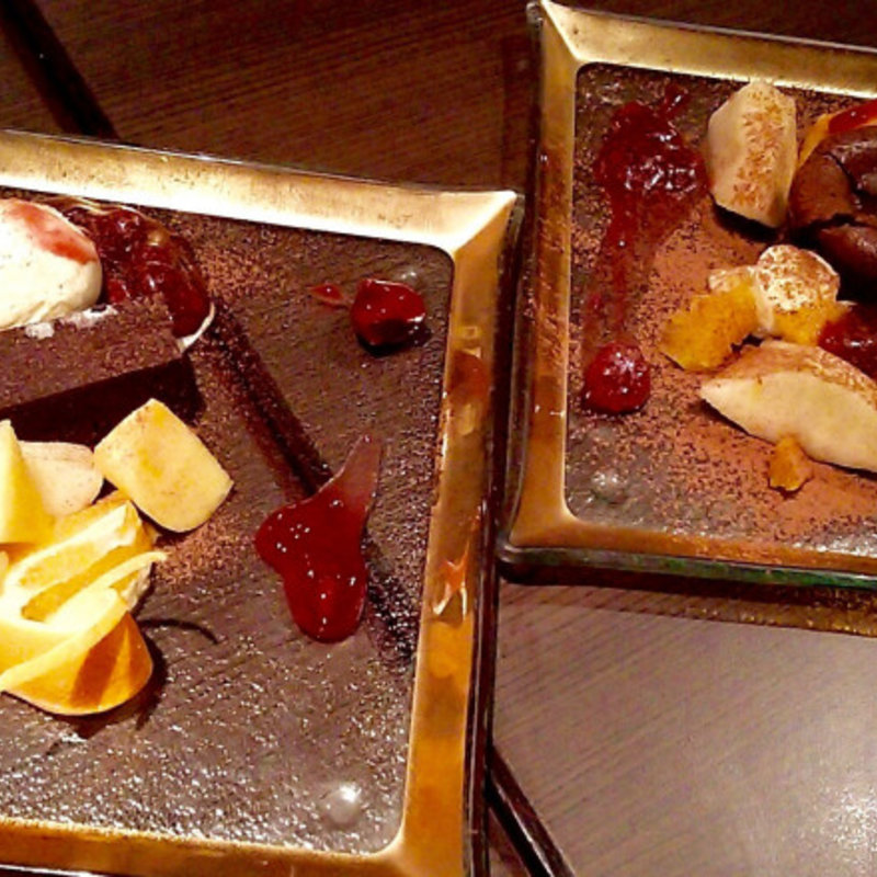 フォンダンショコラとガトーショコラ(シエル ブルー （ciel bleu）)