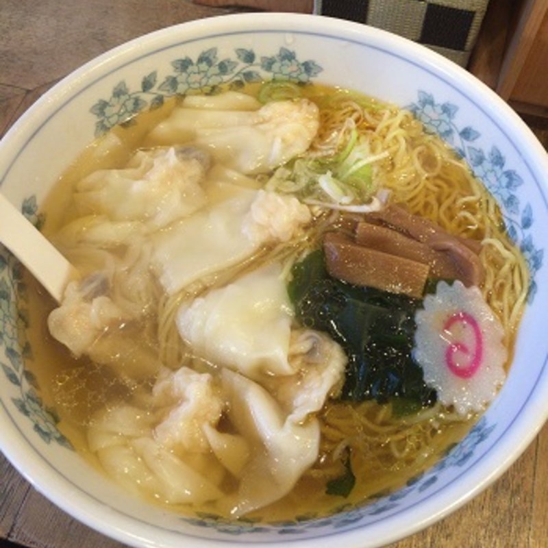 海老ワンタン麺(しお丸)