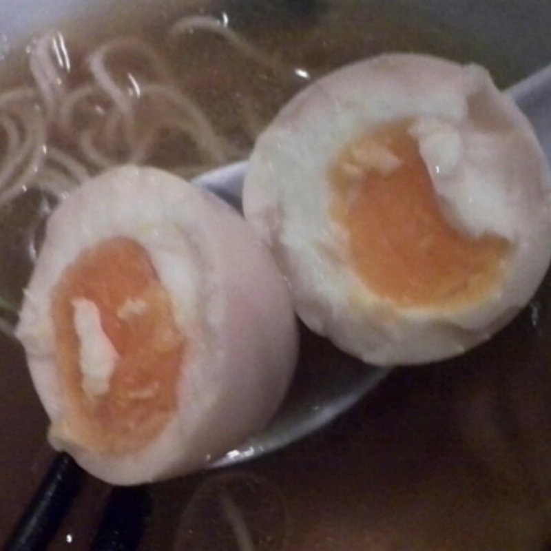 味玉トッピング(中華そば しば田)