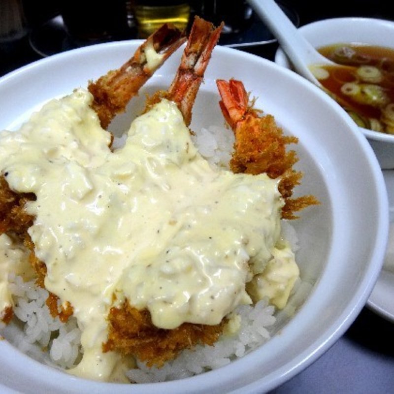 エビフライ丼(しまや亭 )