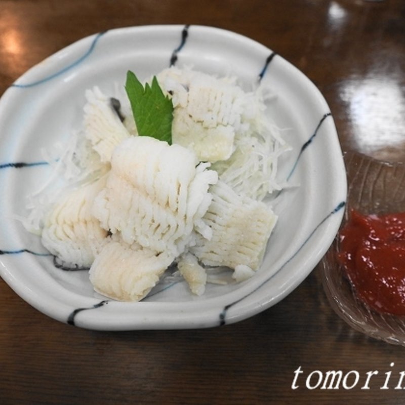 鱧の湯引き(しみず )