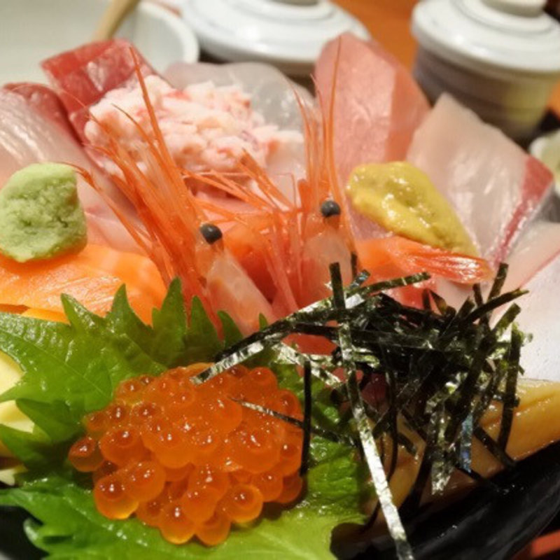 海鮮丼（華）(じもの亭)