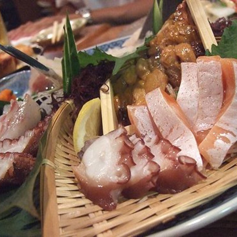 刺し盛り(じゃがいも 弐番館)