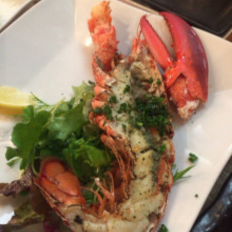 ロブスターの塩焼き(じゃこくじら )