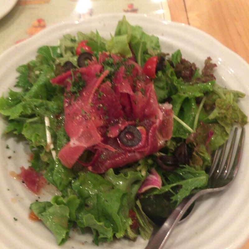 生ハムのサラダ(じゃこくじら )