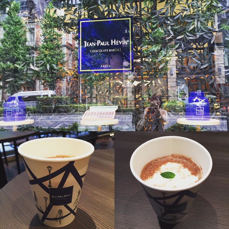 ミントのショコラショー(ジャンポールエヴァン)