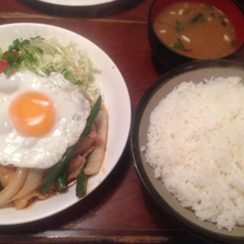 豚バラコマ生姜焼(ジユノン)