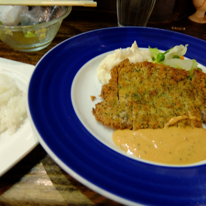 ACミランポークカツレツ マスタードソース(ビストロ・ショーラパン)